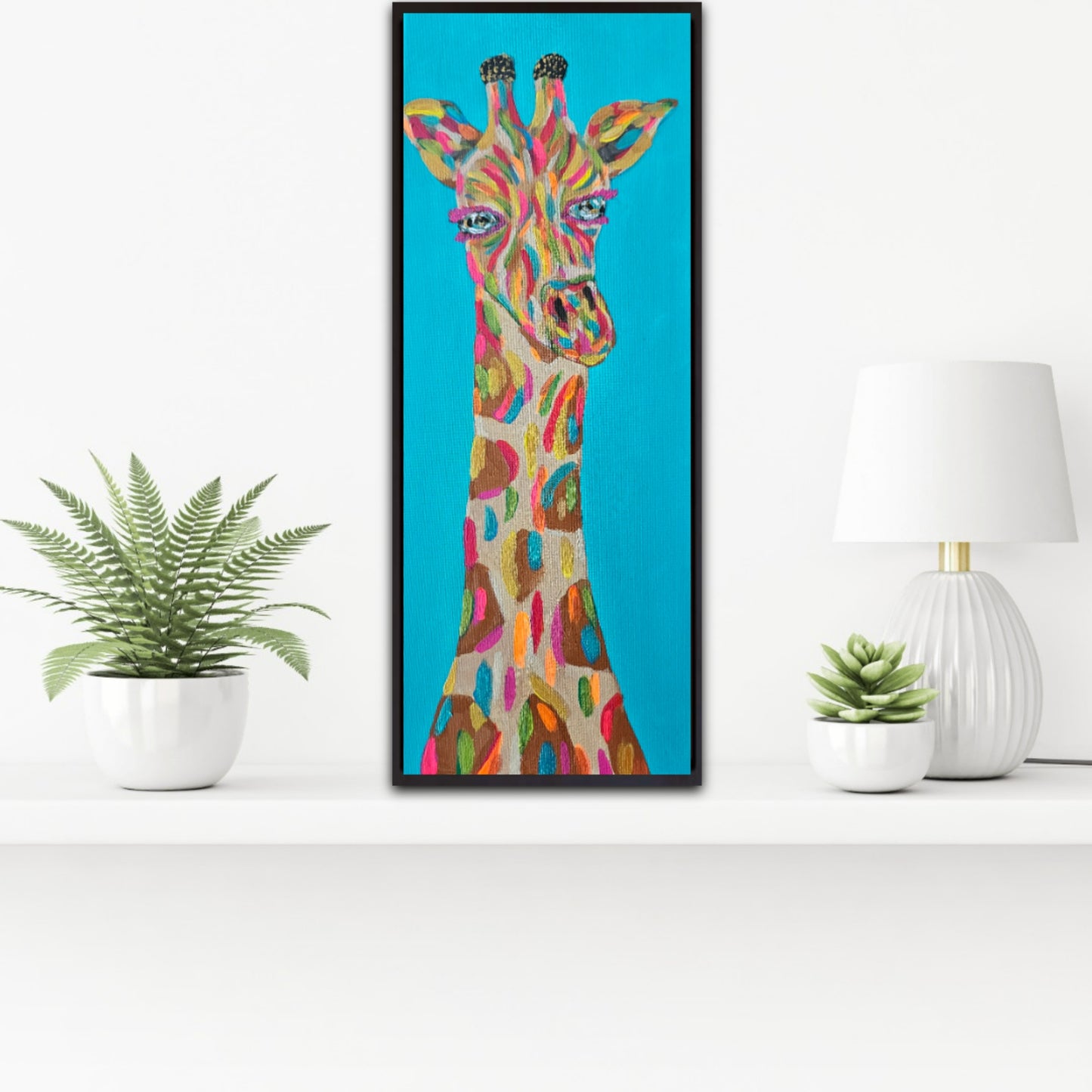 Braulio The Giraffe 8X20 Print Limited Edition (Of 300)