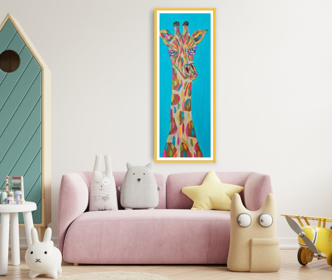 Braulio The Giraffe 8X20 Print Limited Edition (Of 300)