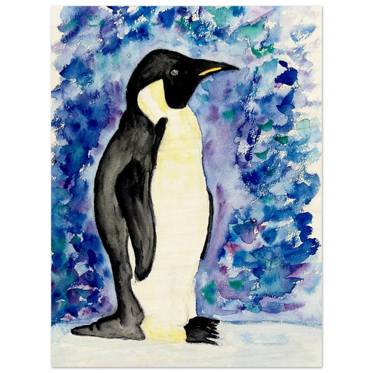 Emperor Penguin Wood Prints