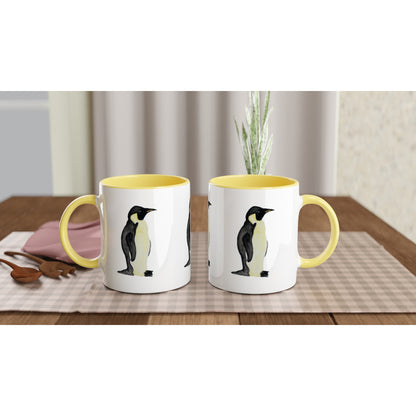 Penguin Mug with Colour Inside