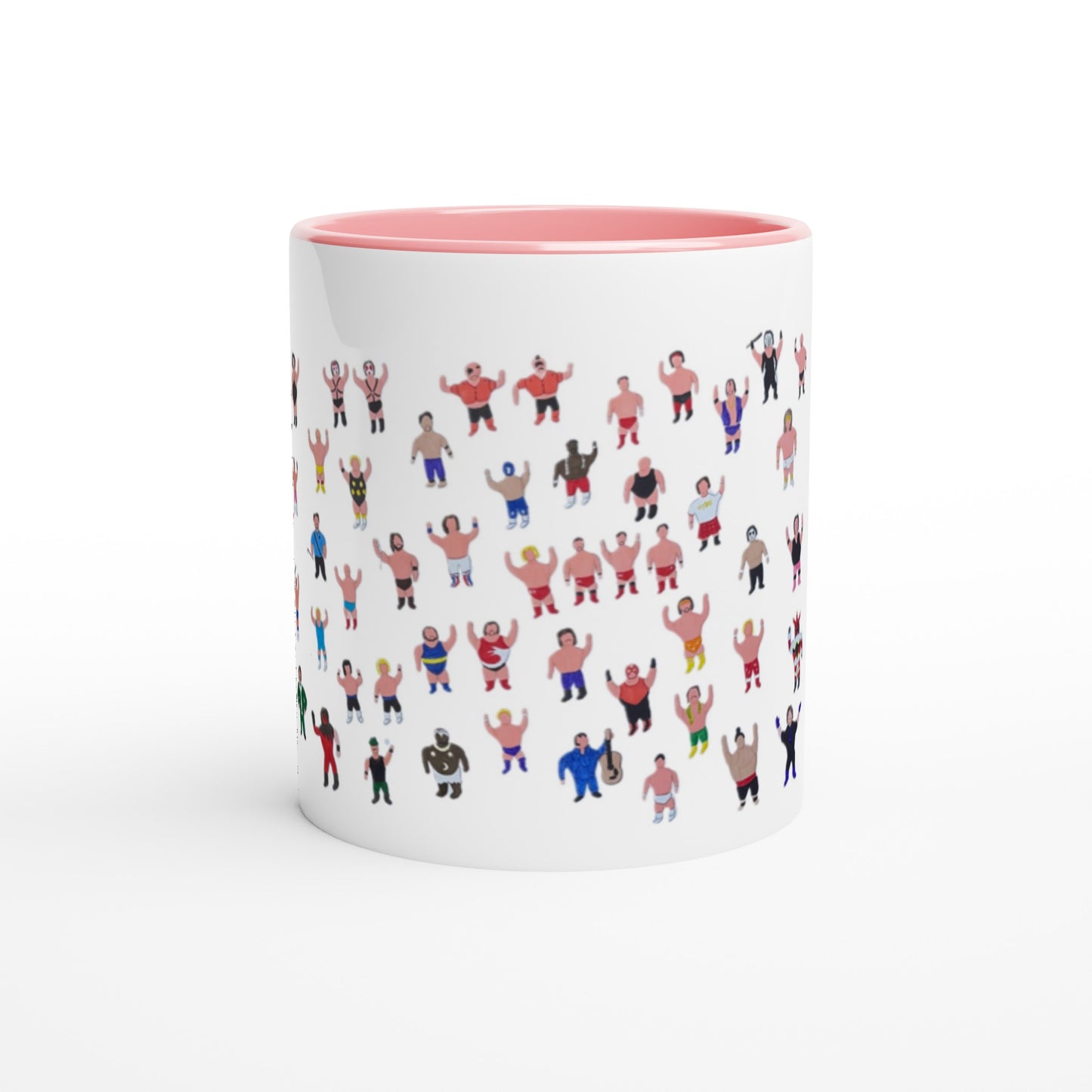 Legendary Wrestlers Mug with Colour Inside
