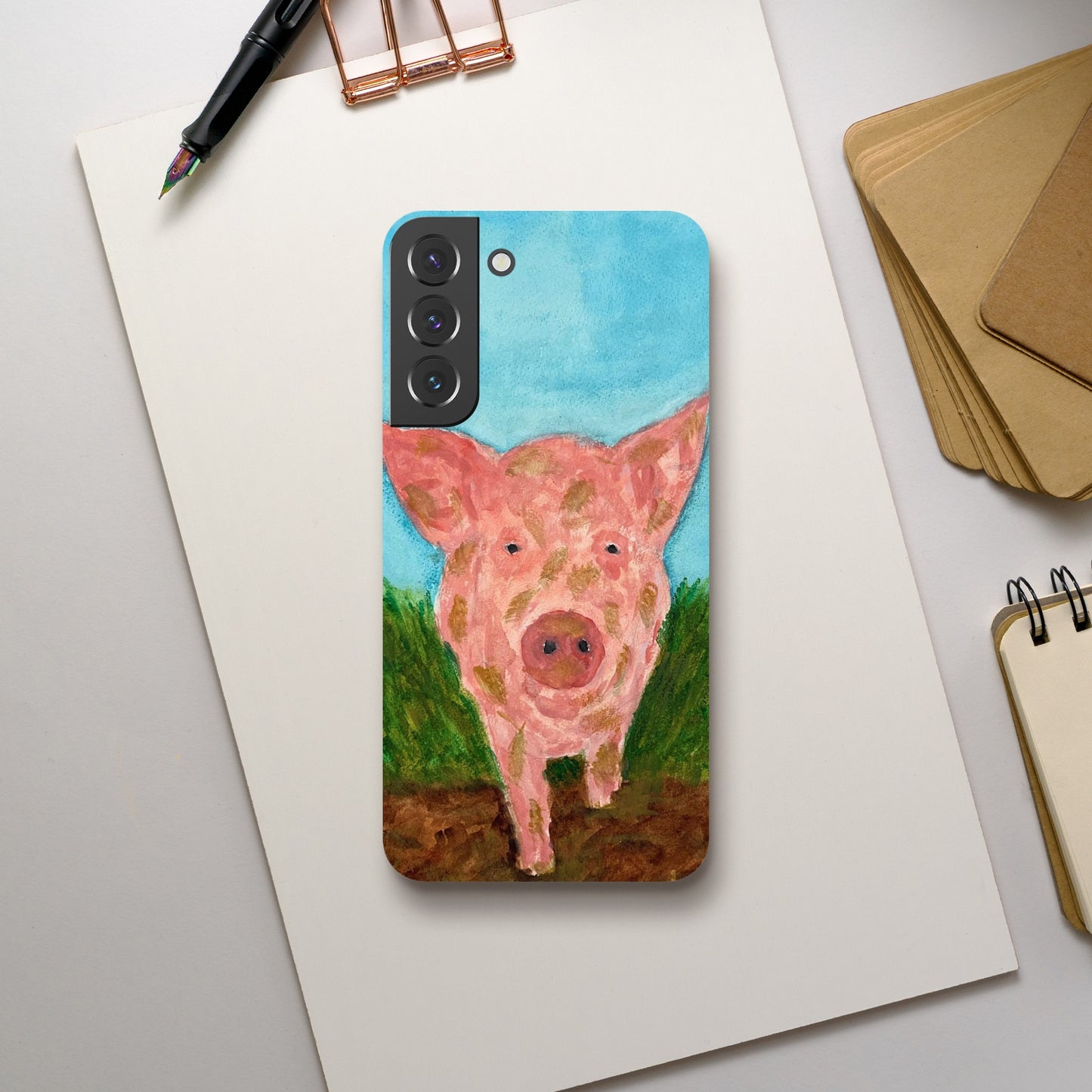 Muddy Pig Slim Samsung Phone Cases