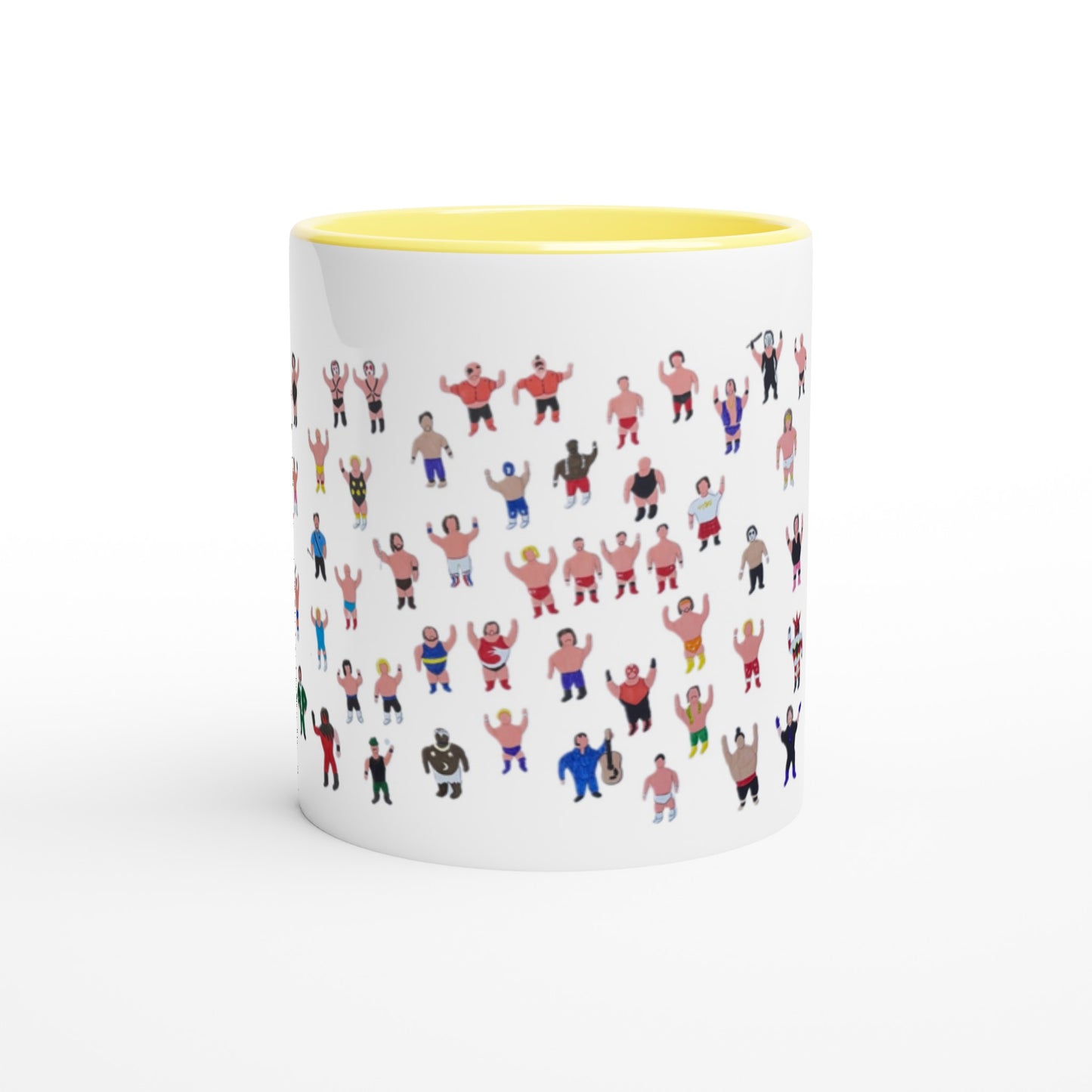Legendary Wrestlers Mug with Colour Inside