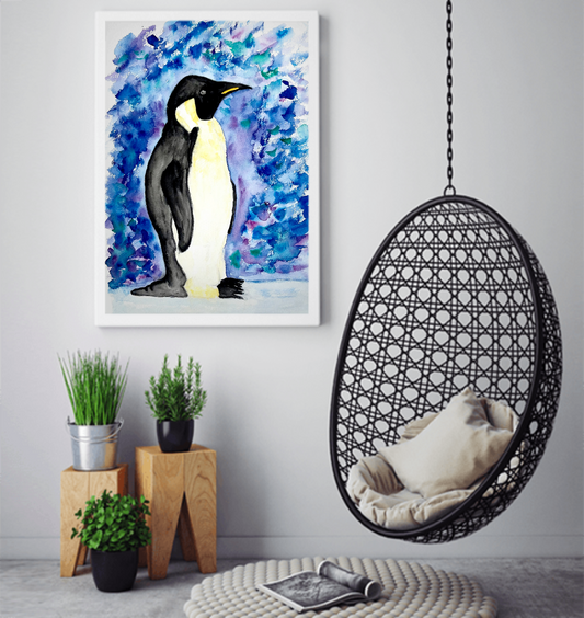 Emperor Penguin Digital Print