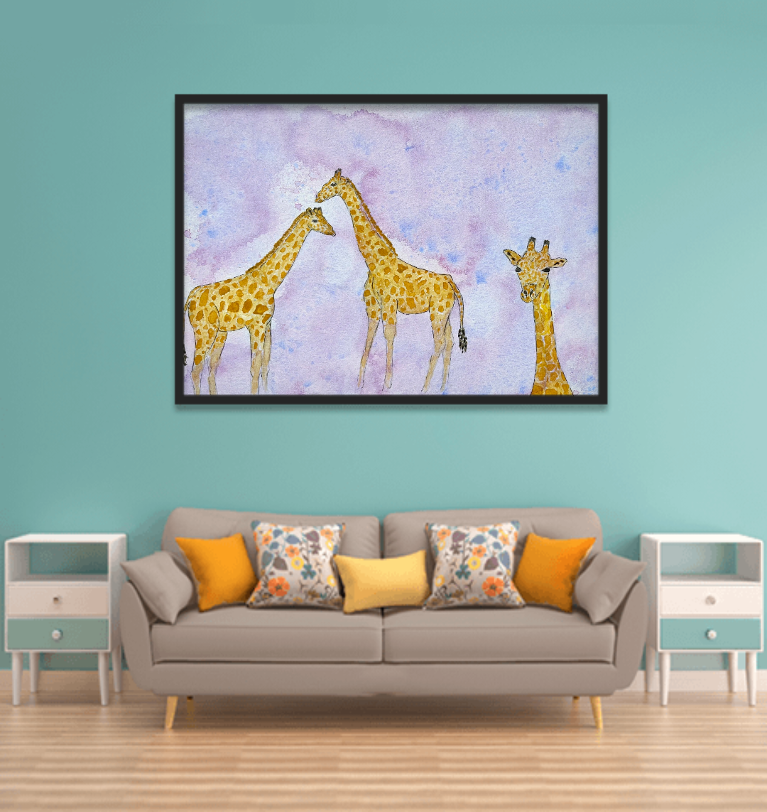 Giraffe Family