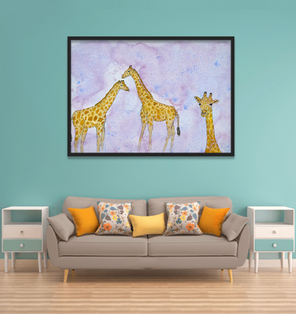 Giraffe Family