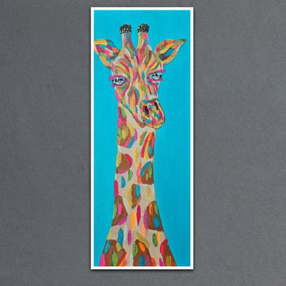 Braulio The Giraffe 8X20 Print Limited Edition (Of 300)