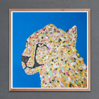 Caleb the Cheetah 12X12 Limited Edition (Of 200) Print