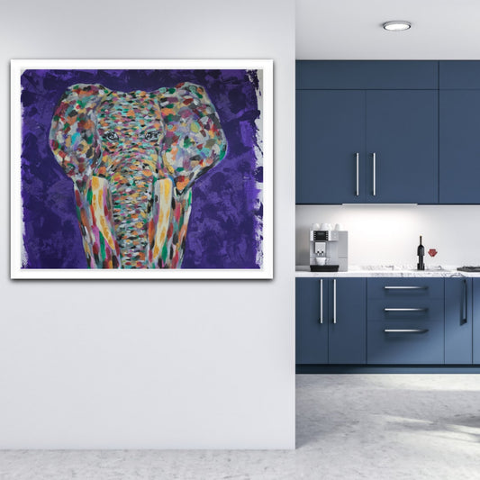 Ezra The Elephant A3 Limited Edition (Of 200) Prints