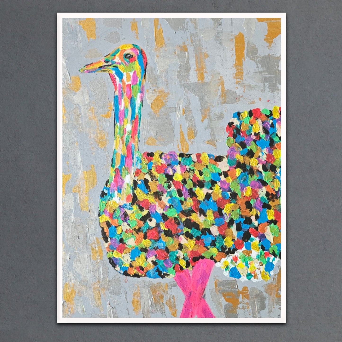 Olaf The Ostrich A3 Limited Edition (Of 300) Prints