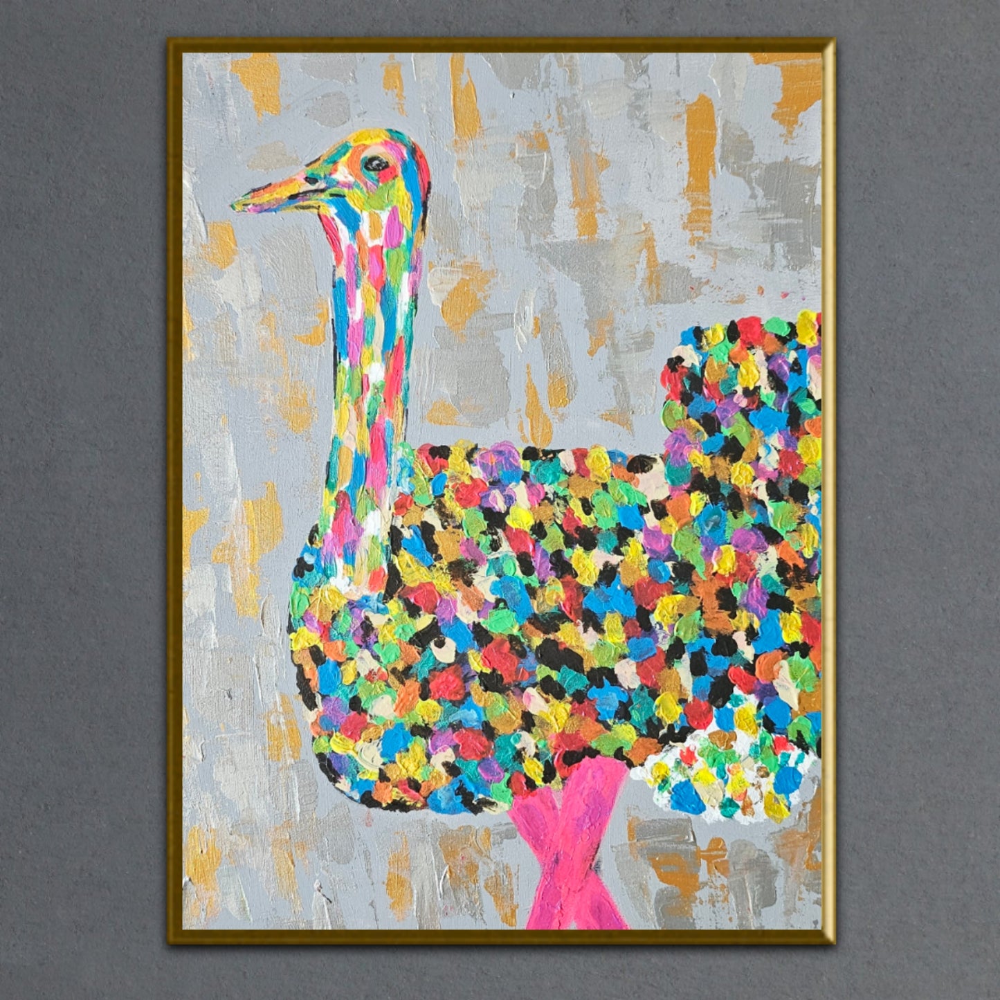 Olaf The Ostrich A3 Limited Edition (Of 300) Prints
