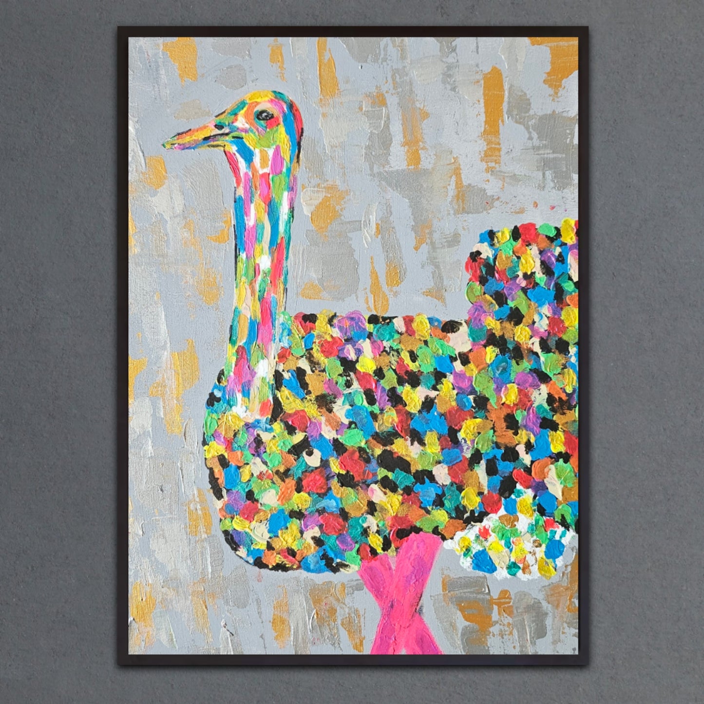 Olaf The Ostrich A3 Limited Edition (Of 300) Prints