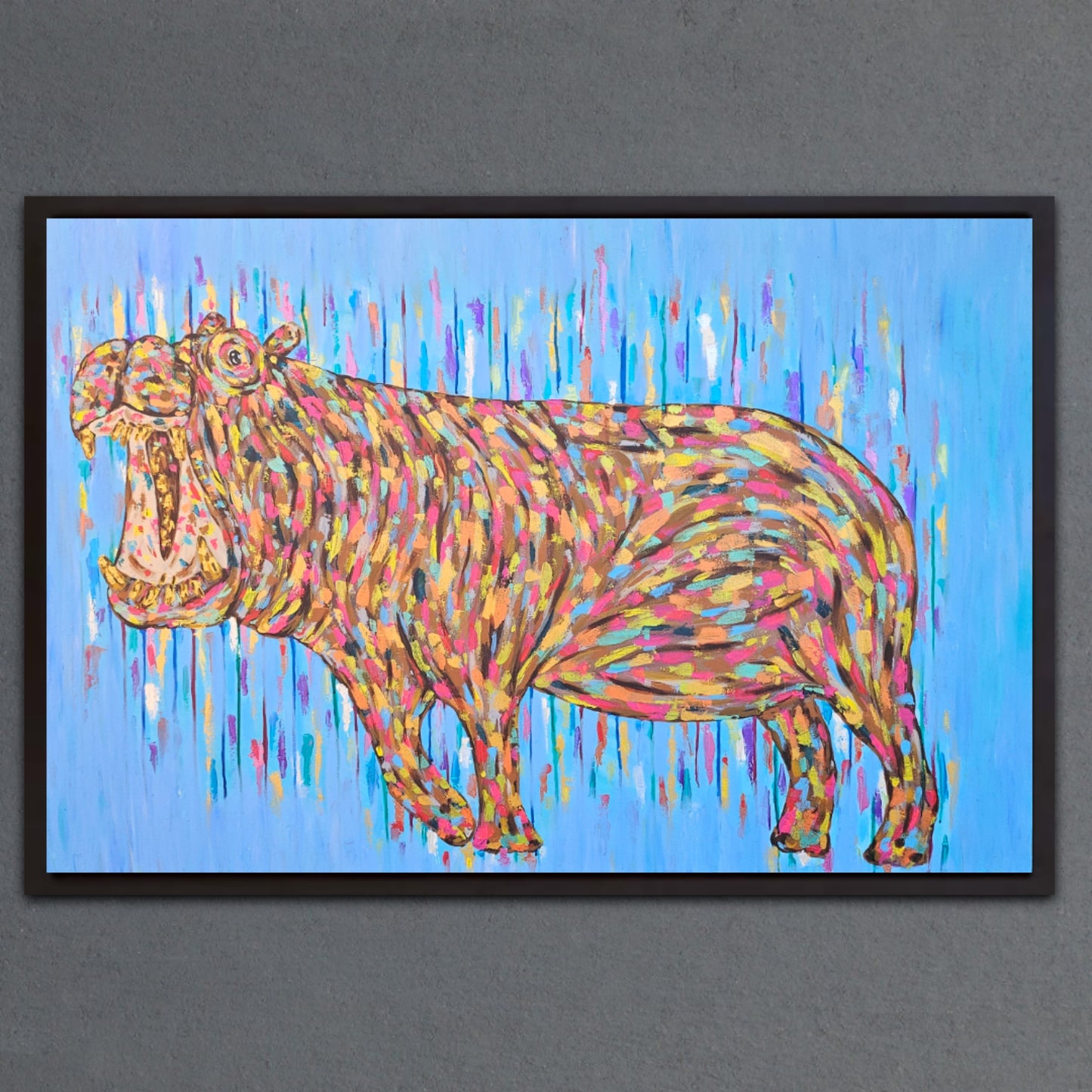 Hector The Hippo Limited Edition (Of 100) A4,A3,A2 Prints
