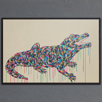 Cain The Crocodile Limited Edition (Of 100) A4,A3,A2 Prints