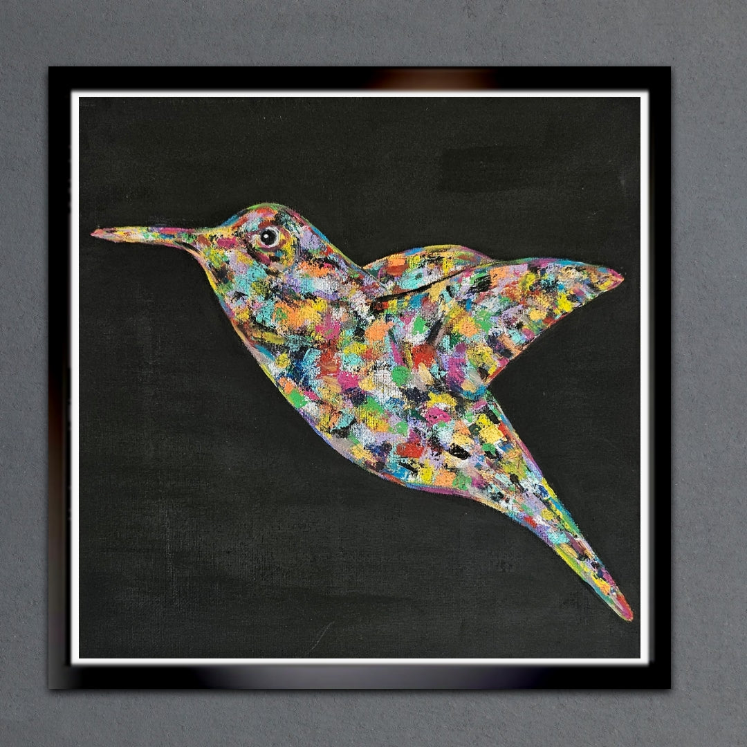 Hummingbird 12x12 Inch Print
