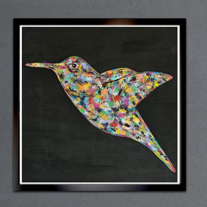 Hummingbird 12x12 Inch Print
