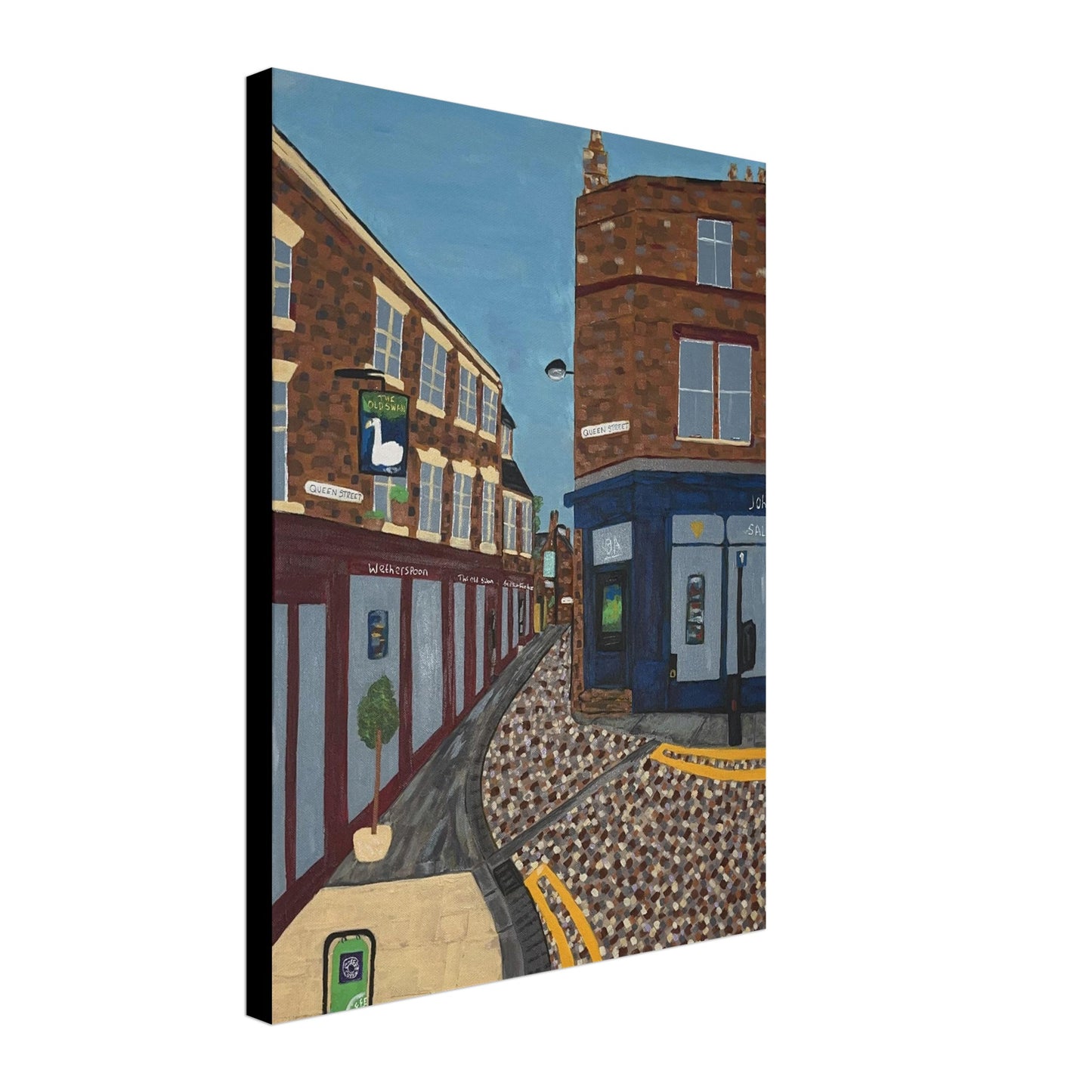 Queen Street Uttoxeter Canvas Prints