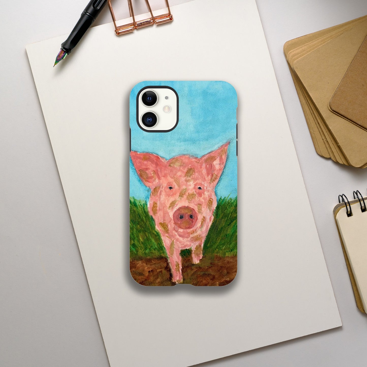 Muddy Pig Tough iPhone Cases