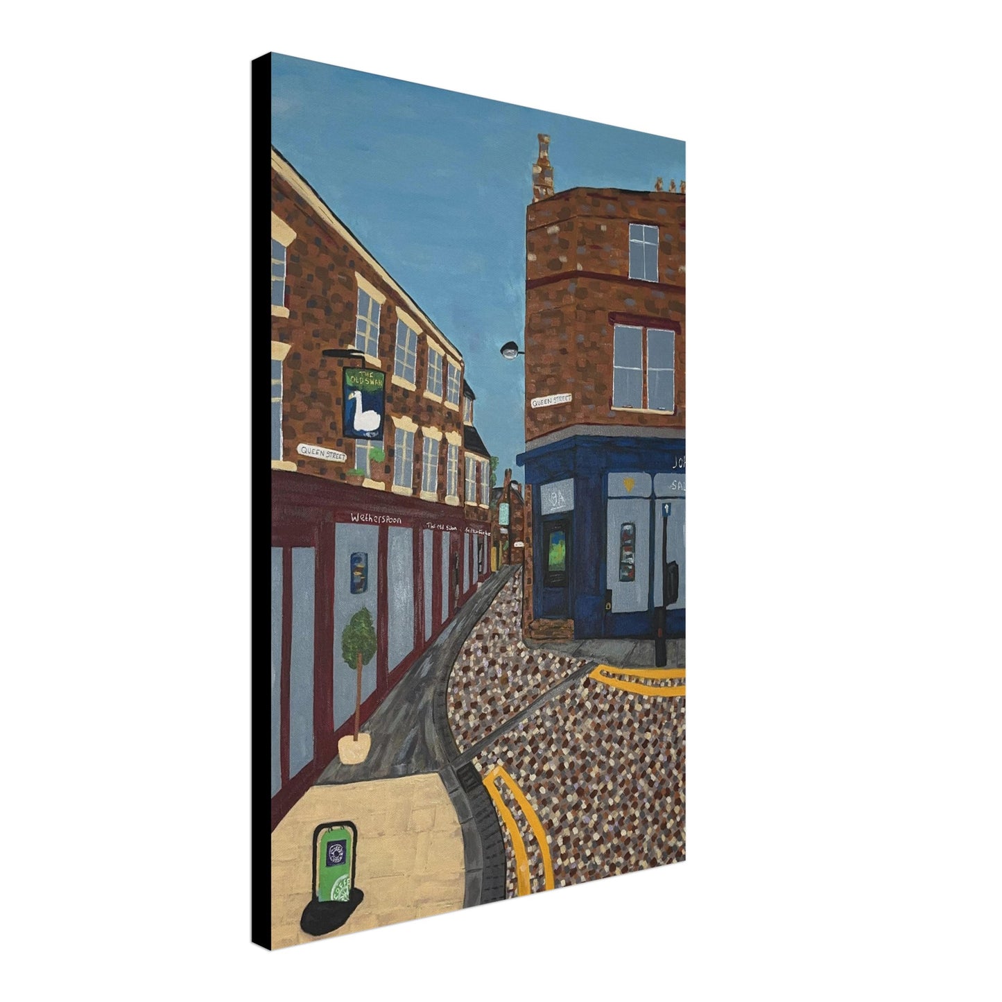 Queen Street Uttoxeter Canvas Prints