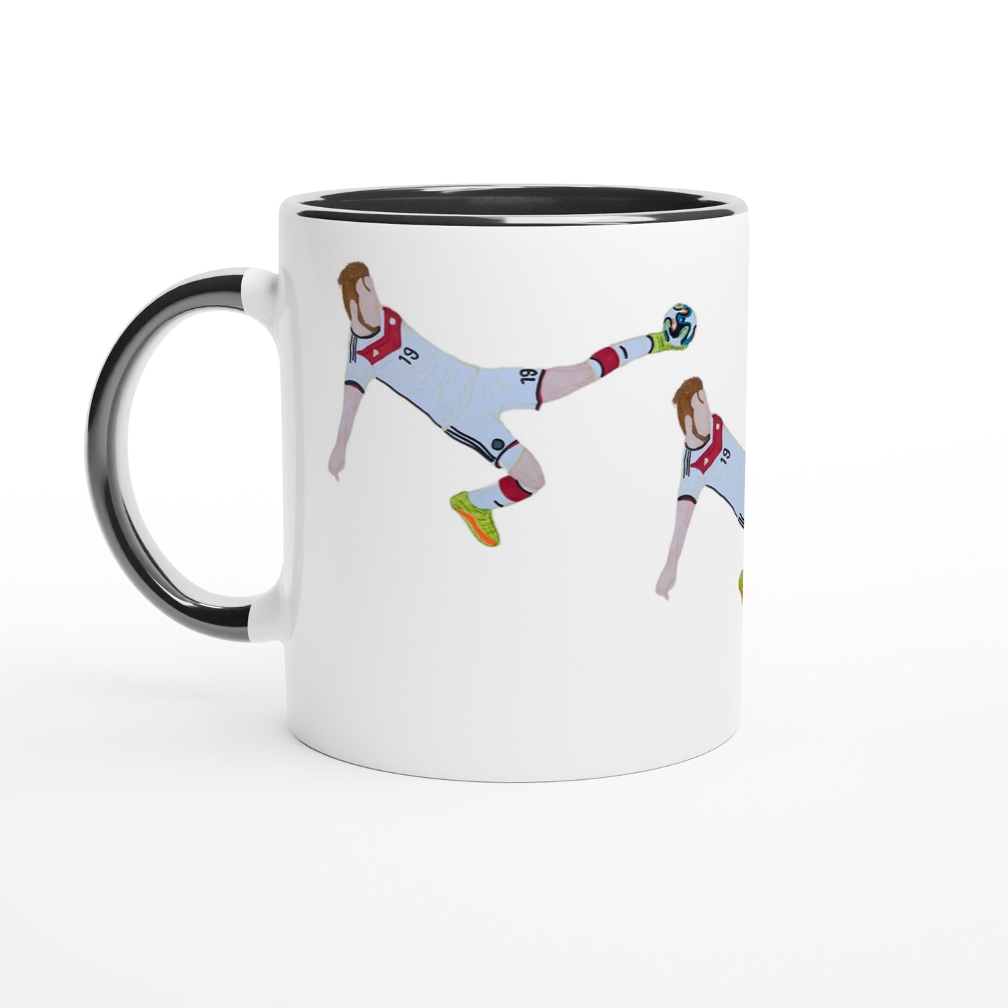 Mario Götze World Cup Winner Mug with Colour Inside