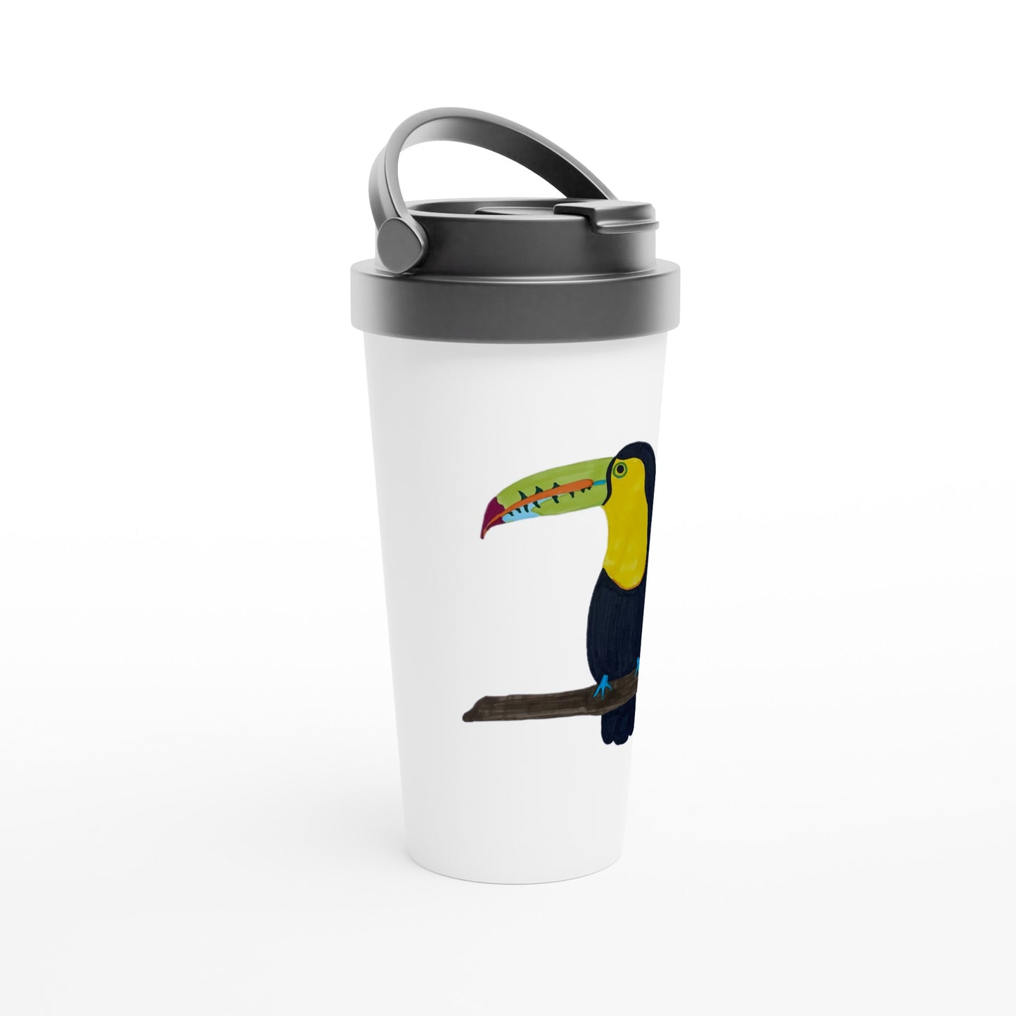 Toucan Stainless Steel Travel Mug