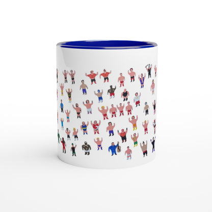 Legendary Wrestlers Mug with Colour Inside