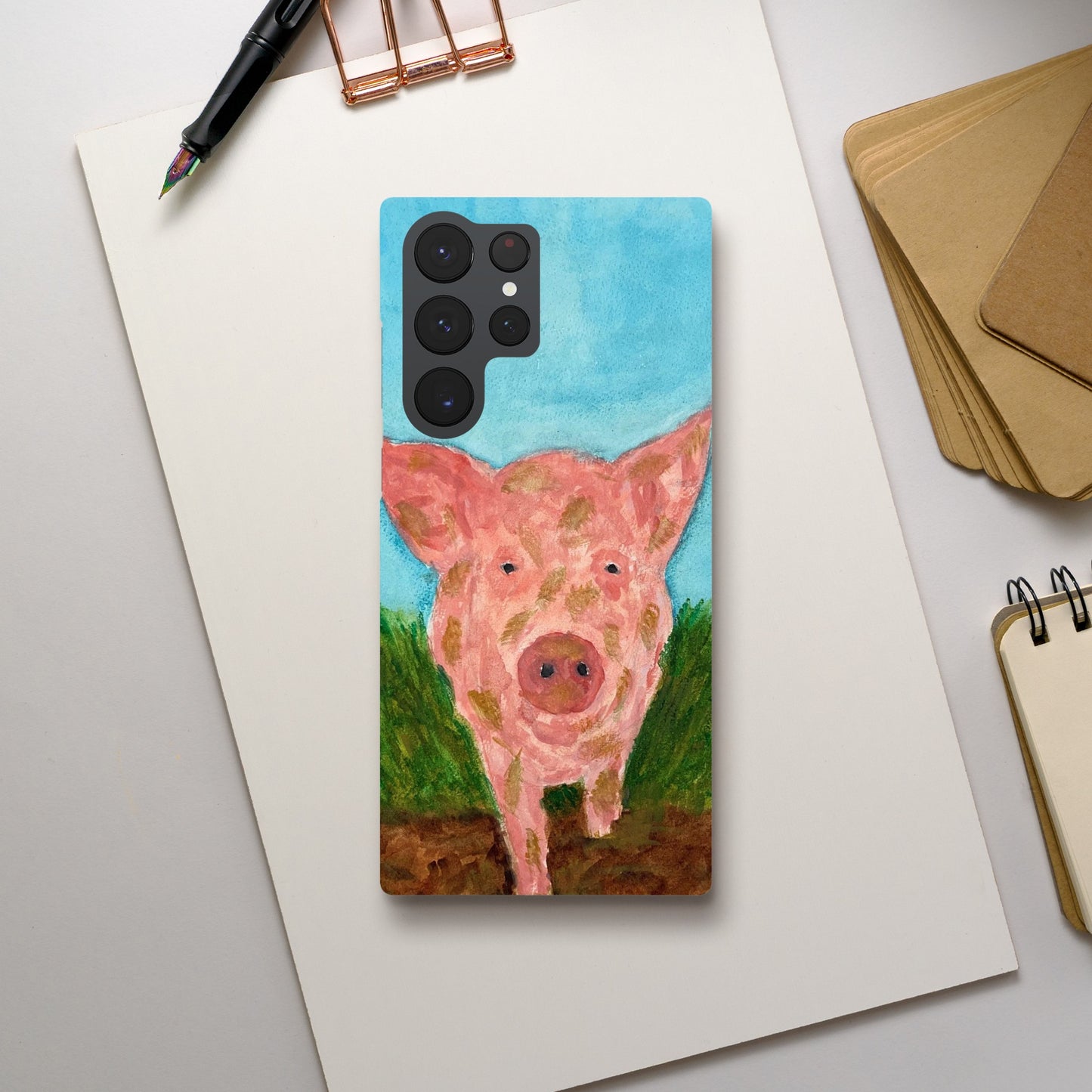 Muddy Pig Slim Samsung Phone Cases