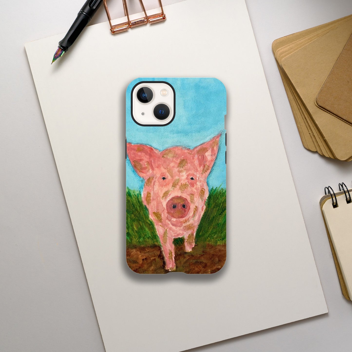 Muddy Pig Tough iPhone Cases