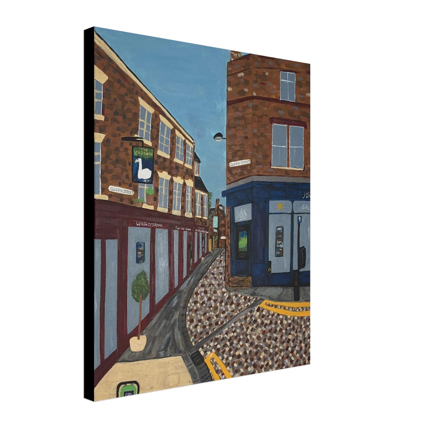 Queen Street Uttoxeter Canvas Prints