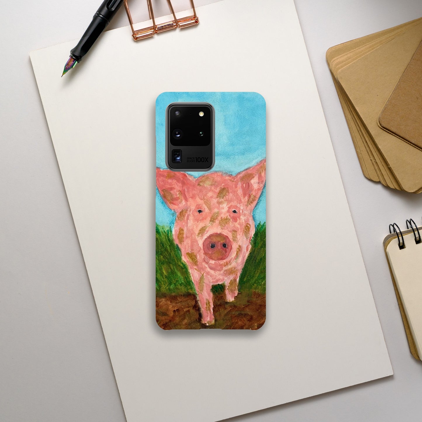 Muddy Pig Slim Samsung Phone Cases