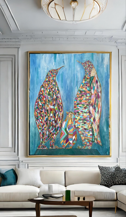 Multicoloured Penguins