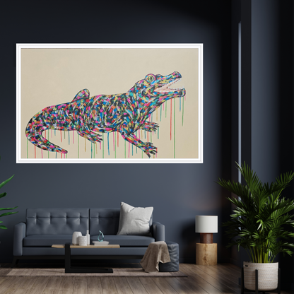 Cain The Crocodile Limited Edition (Of 100) A4,A3,A2 Prints