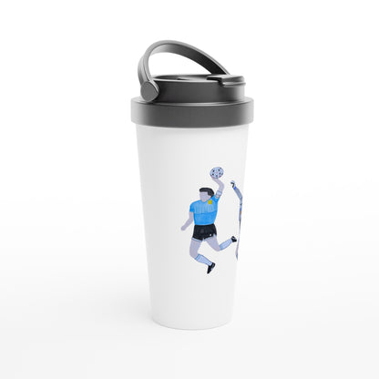 Diego Maradona Hand Of God Stainless Steel Travel Mug