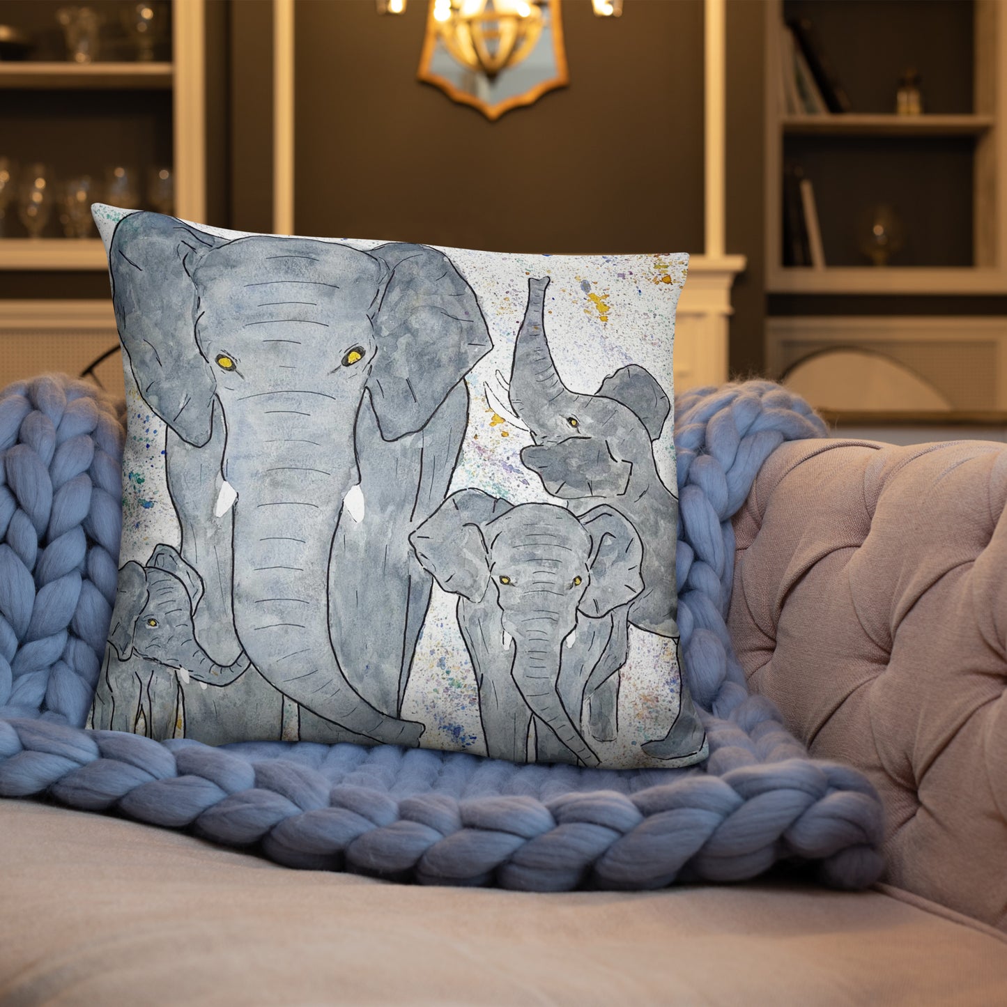 Elephant Cushion