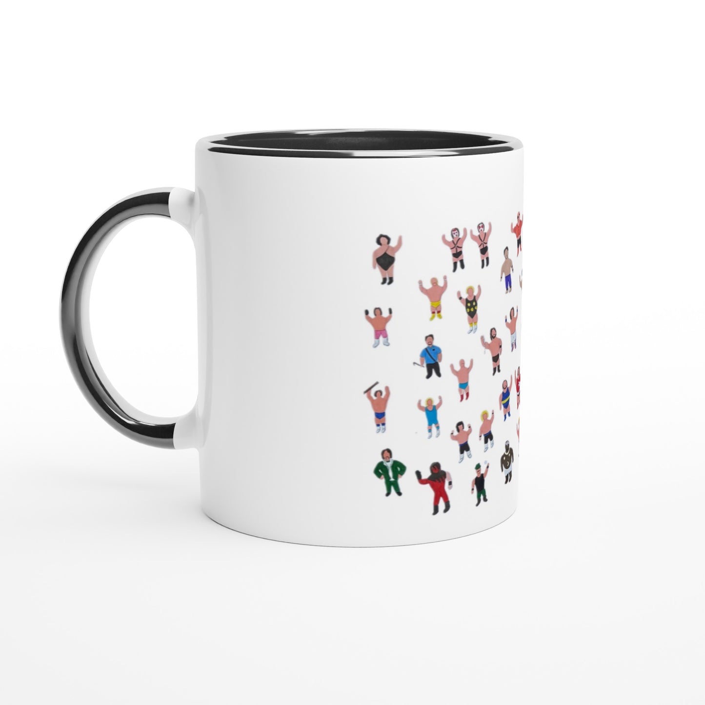 Legendary Wrestlers Mug with Colour Inside