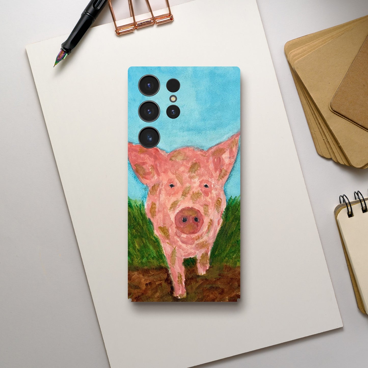 Muddy Pig Slim Samsung Phone Cases