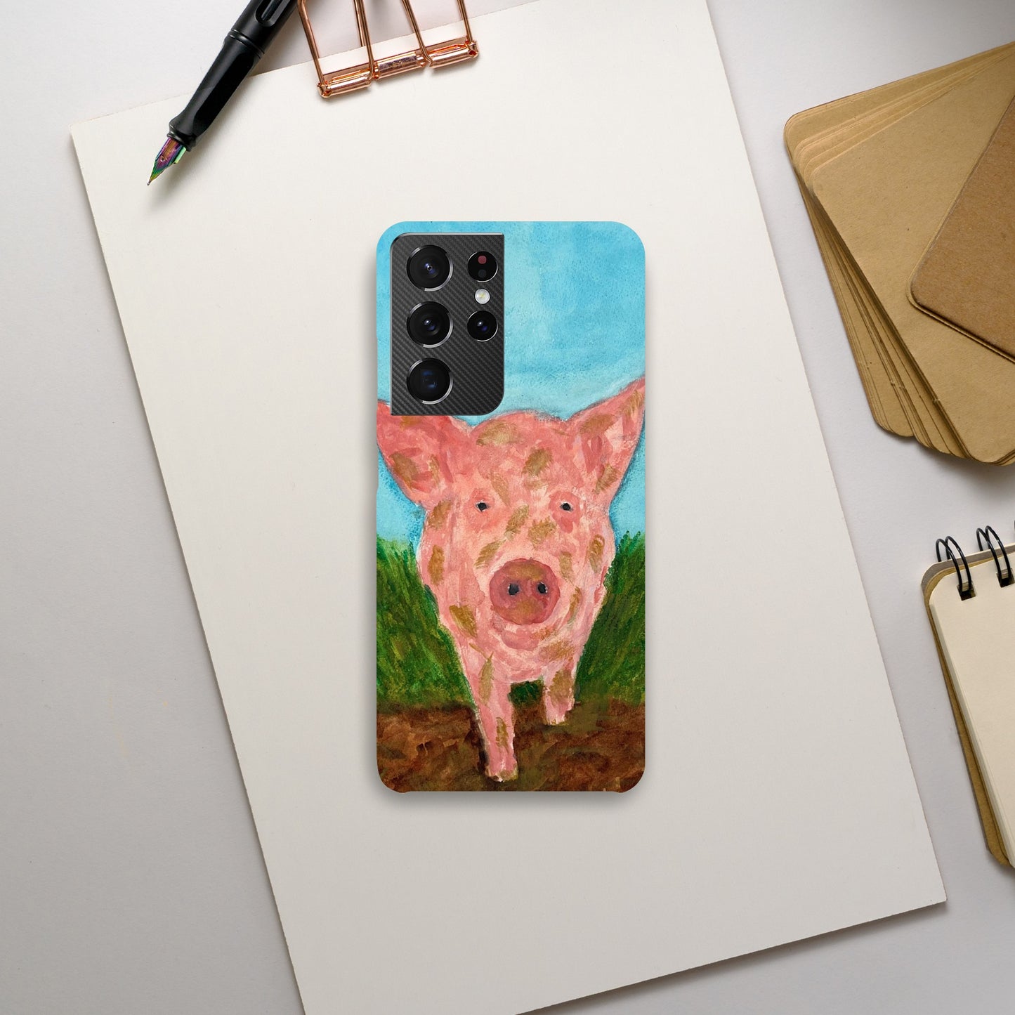 Muddy Pig Slim Samsung Phone Cases