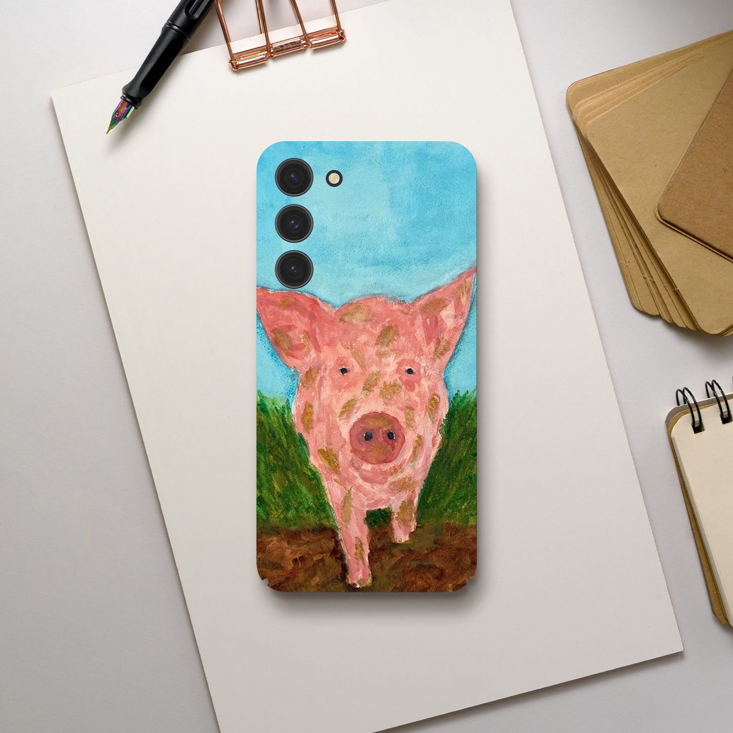 Muddy Pig Slim Samsung Phone Cases