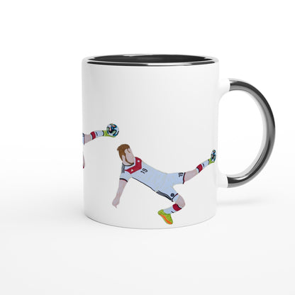 Mario Götze World Cup Winner Mug with Colour Inside