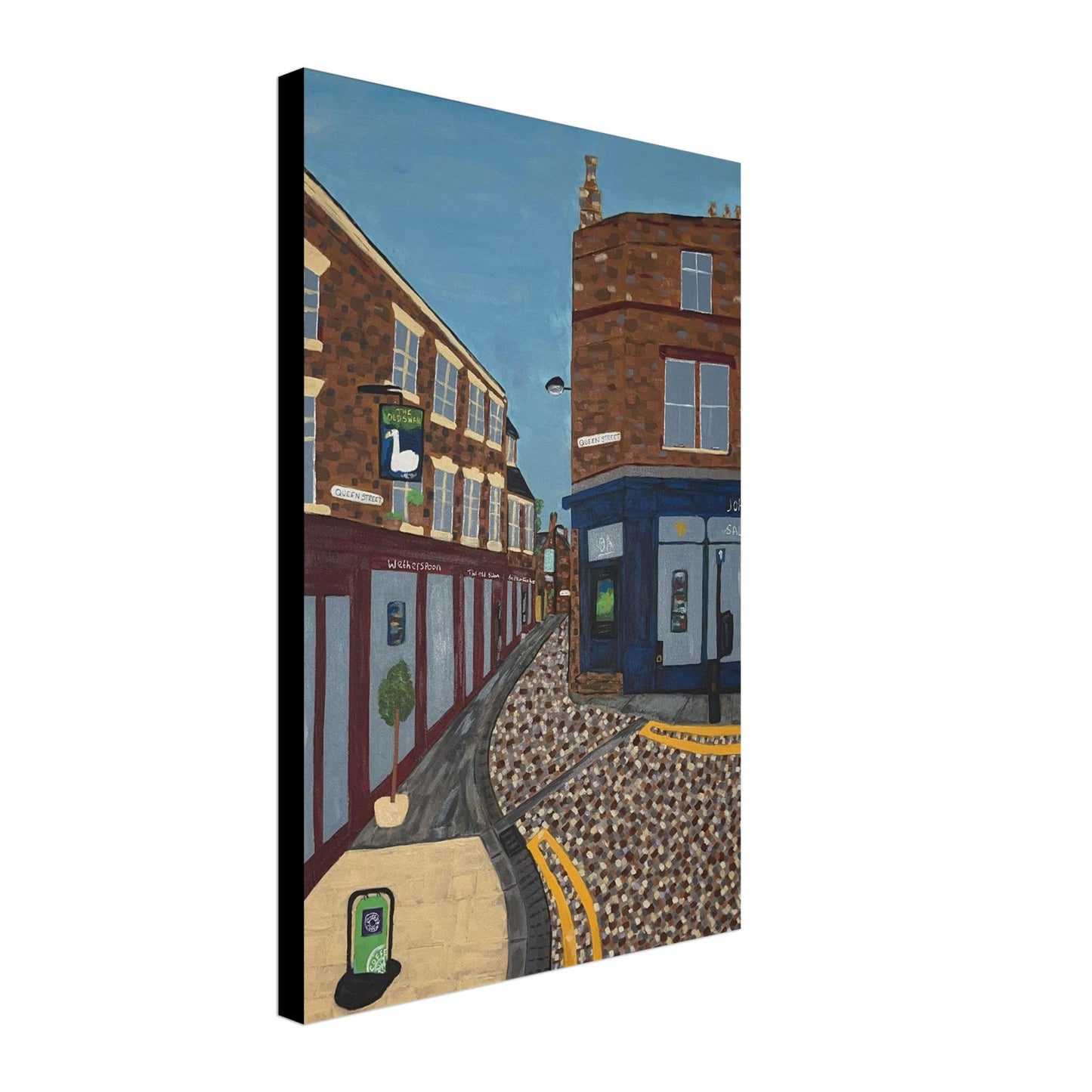 Queen Street Uttoxeter Canvas Prints