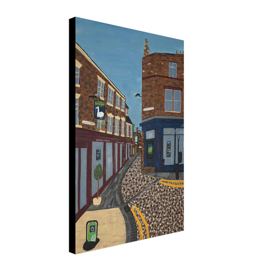 Queen Street Uttoxeter Canvas Prints