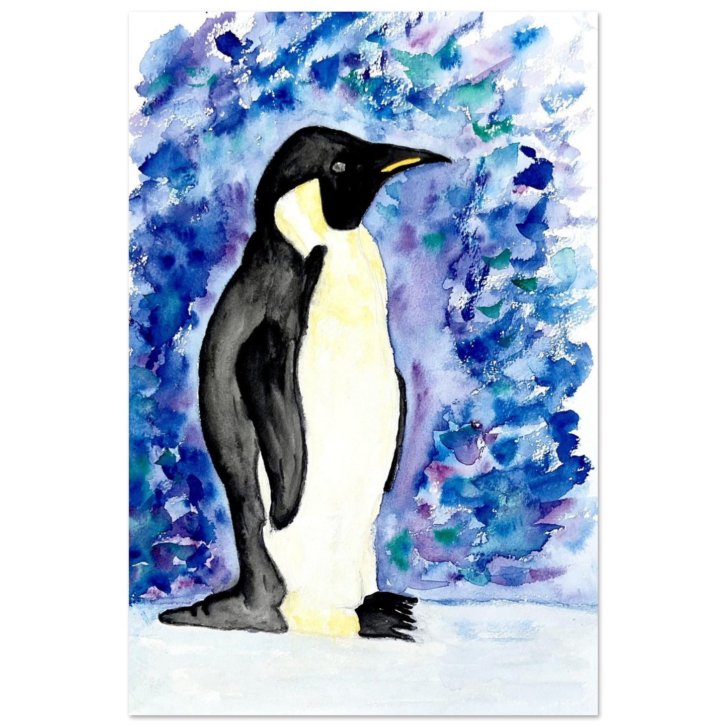 Emperor Penguin Aluminium Prints