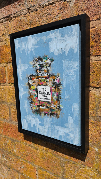Chanel No 5 Original Acrylic Painting