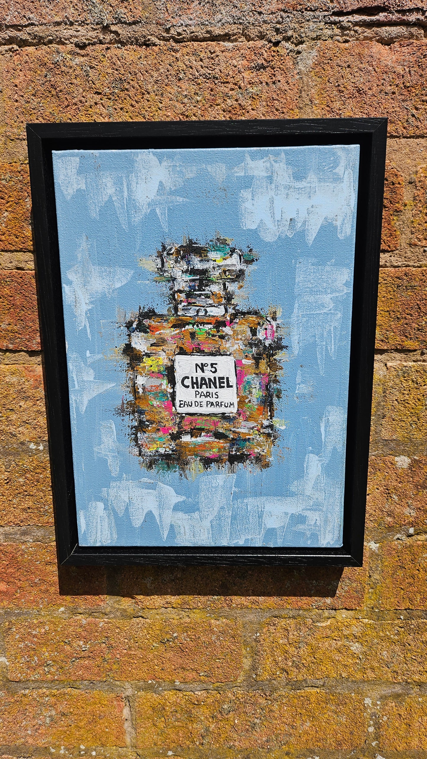 Chanel No 5 Original Acrylic Painting