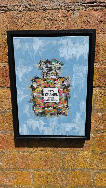 Chanel No 5 Original Acrylic Painting