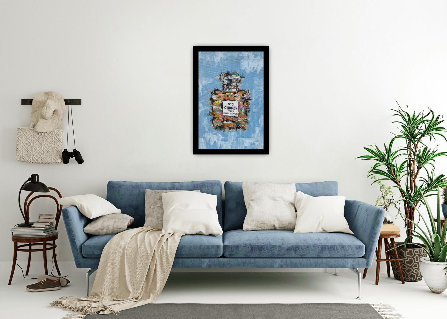 Chanel No 5 Original Acrylic Painting