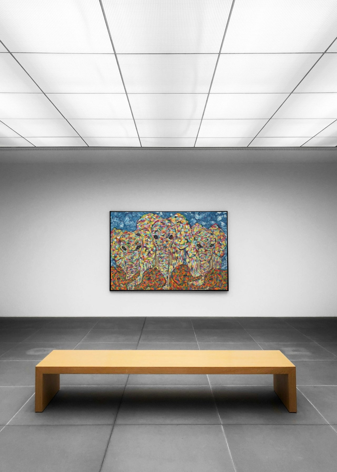 Multicoloured Elephants