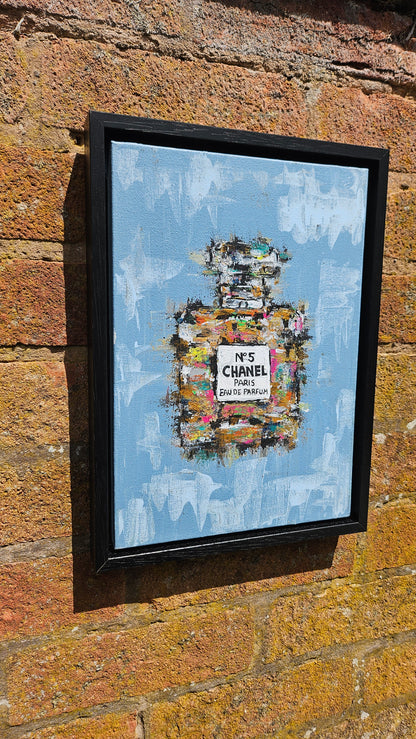 Chanel No 5 Original Acrylic Painting